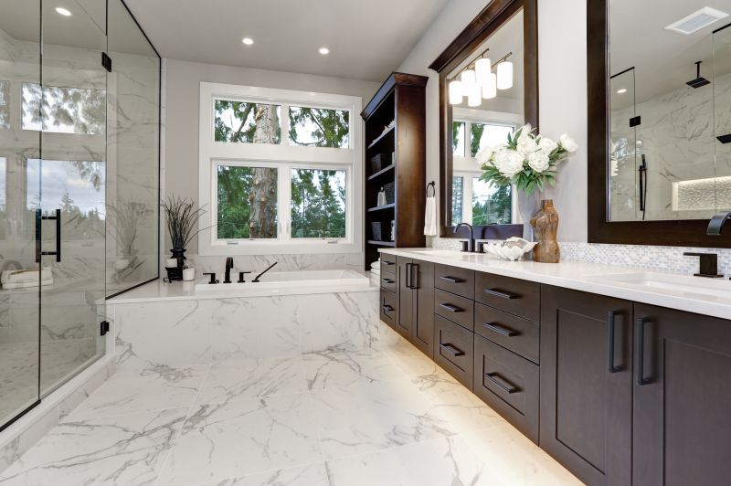 Spacious Master Bathroom Renovation
